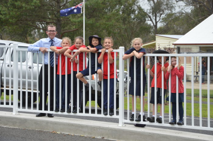 NEW OFF-ROAD PARKING IMPROVES SAFETY AT EBOR PUBLIC SCHOOL