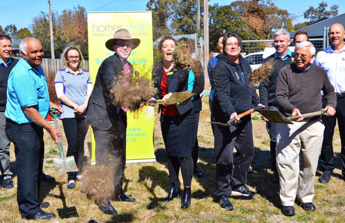 SHOVELS TO THE READY AT NEW $1.7M AFFORDABLE HOUSING DEVELOMENT