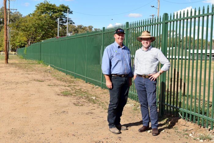 NEW PERIMETER FENCE SECURES MOREE SHOWGROUND