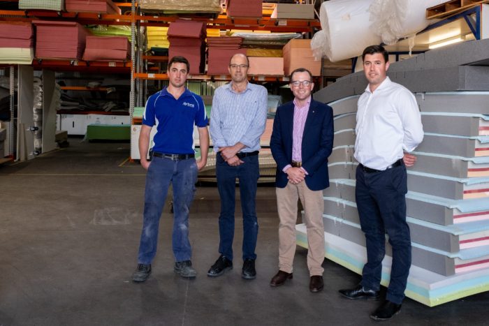 ARMIDALE MANUFACTURER GETS COMFORTABLE TO BOOST JOBS