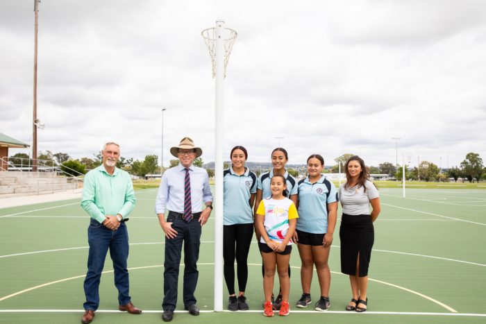 INVERELL NETBALL COMPLEX SCORES WITH $485,150 COURTS RESTORATION