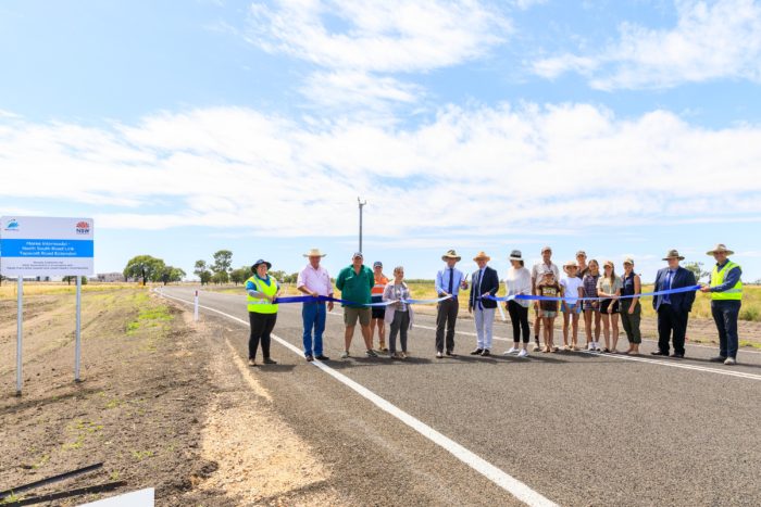 $3.4 MILLION TAPSCOTT ROAD UPGRADE AND MOREE SAP CONNECTION OPEN