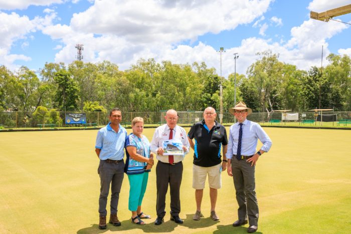 $50,000 ROLLS IN MOREE SERVICES CLUB BOWLING GREEN UPGRADE