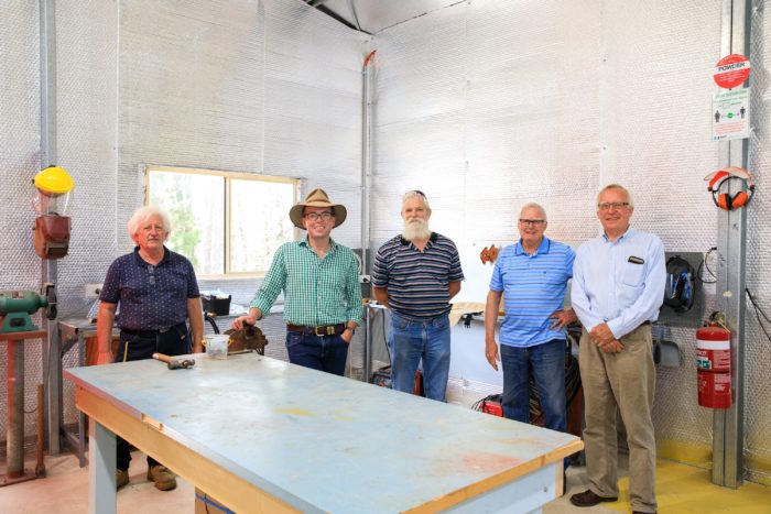 SPARKS FLY WITH $9,040 OF NEW MACHINERY FOR URALLA MEN’S SHED