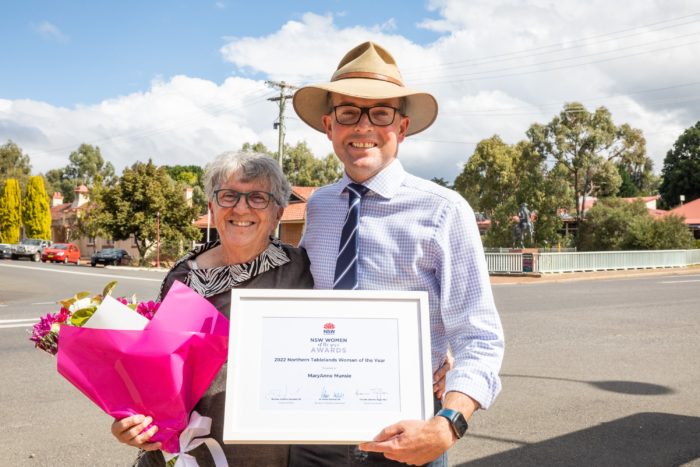URALLA’S MARY ANN MUNSIE NAMED REGION’S WOMAN OF THE YEAR