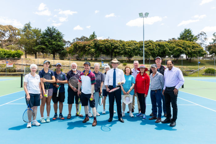 $45,475 GRANT SHINES EXTRA LIGHT ON ARMIDALE TENNIS CLUB COURTS