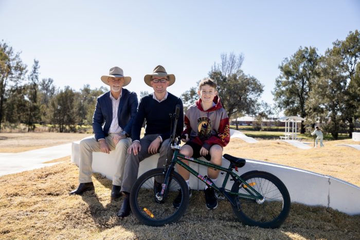 INVERELL YOUTH ‘PUMPED’ WITH NEW BIKE & SCOOTER TRACK OPENED