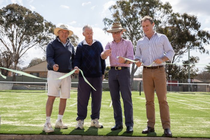 NEW NORTH ARMIDALE TENNIS CLUB COURTS OPENED