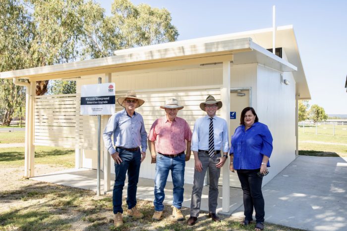 WARIALDA SHOWGROUND ‘FLUSHED’ WITH NEW SHOWER & TOILET BLOCK