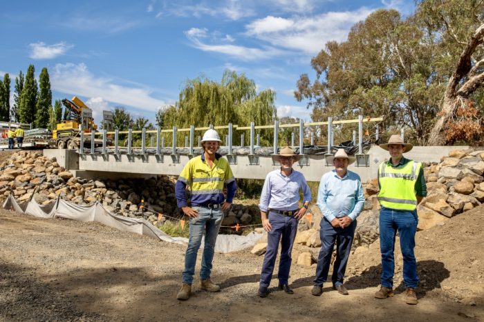WALCHA’S $1 MILLION BOXLEY BRIDGE ON THE ROAD TO COMPLETION